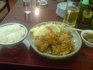 量が多い中華料理屋のからあげ定食