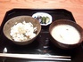 夏の終わりの山の辺料理