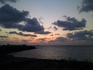 ノシャップ岬の夕日