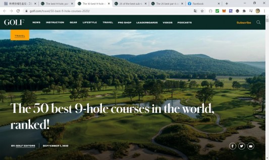 ゴルフマガジン 9ホールコースの世界ベスト50 と私の個人的ランキング ゴルフバカの気まぐれブログゴルフバカの気まぐれブログ
